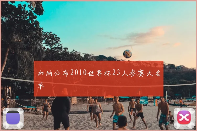 加纳公布2010世界杯23人参赛大名单