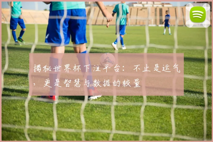 揭秘世界杯下注平台：不止是运气，更是智慧与数据的较量